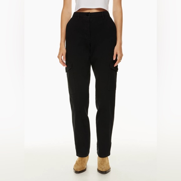 Wilfred Free Modern Cargo Pant black utility aritzia pants jeans denim trousers - Picture 6 of 16